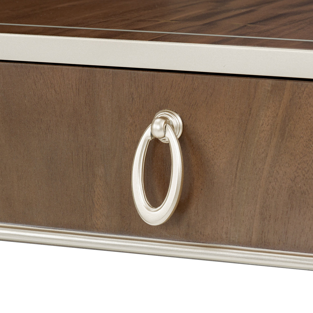 Villa Cherie Hazelnut Console Table from Michael Amini - Luna Furniture