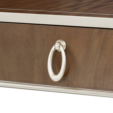 Villa Cherie Hazelnut Console Table from Michael Amini - Luna Furniture