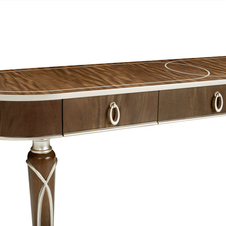 Villa Cherie Hazelnut Console Table from Michael Amini - Luna Furniture