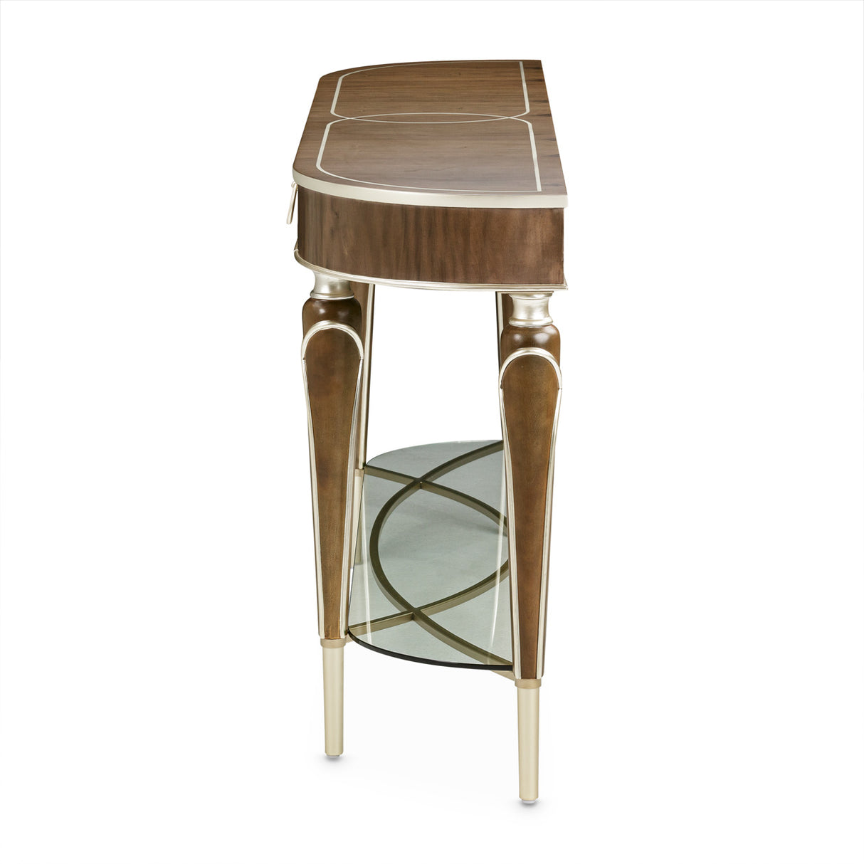 Villa Cherie Hazelnut Console Table from Michael Amini - Luna Furniture