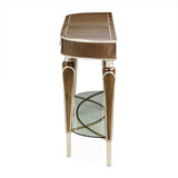 Villa Cherie Hazelnut Console Table from Michael Amini - Luna Furniture