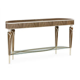 Villa Cherie Hazelnut Console Table from Michael Amini - Luna Furniture