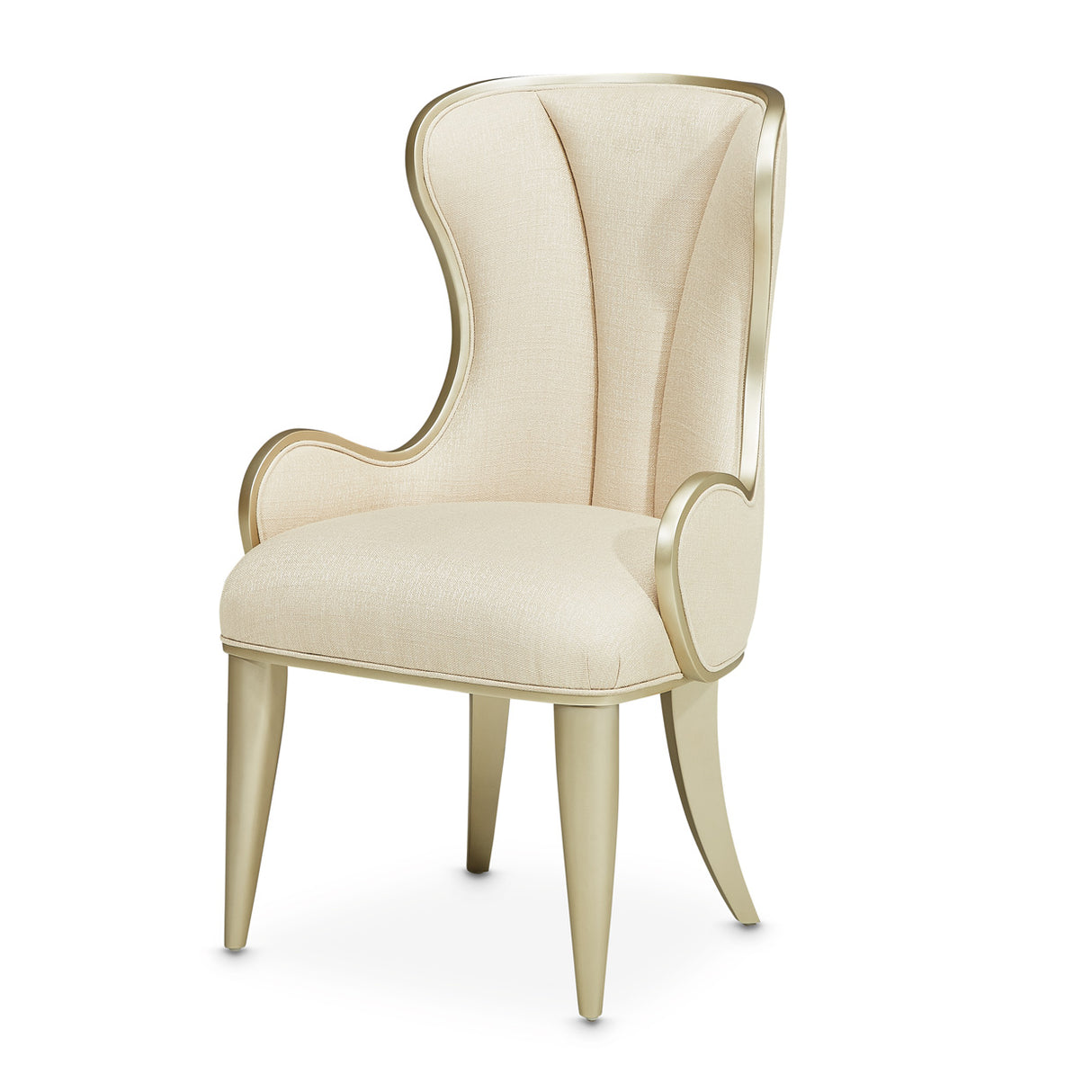 Villa Cherie Caramel Desk Chair from Michael Amini - Luna Furniture