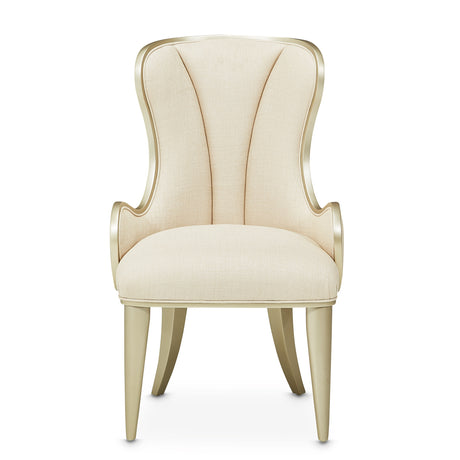 Villa Cherie Caramel Desk Chair from Michael Amini - Luna Furniture