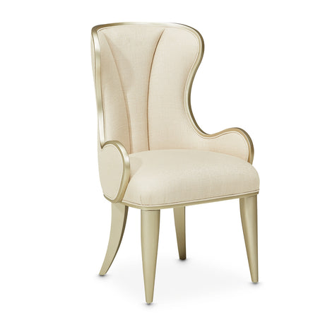 Villa Cherie Caramel Desk Chair from Michael Amini - Luna Furniture