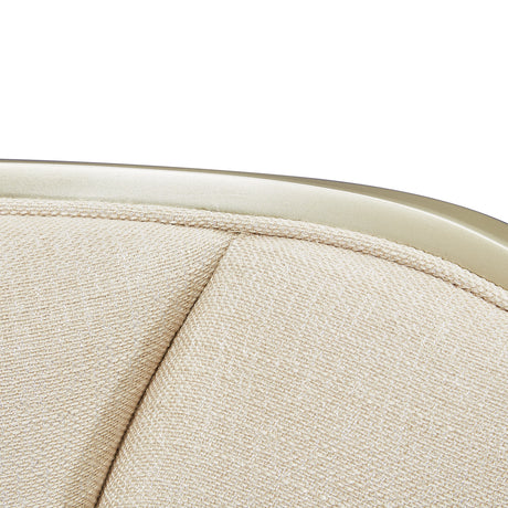 Villa Cherie Caramel Desk Chair from Michael Amini - Luna Furniture
