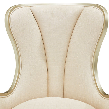 Villa Cherie Caramel Desk Chair from Michael Amini - Luna Furniture