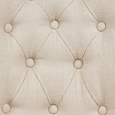 Villa Cherie Hazelnut Tufted Vanity Chair from Michael Amini - Luna Furniture