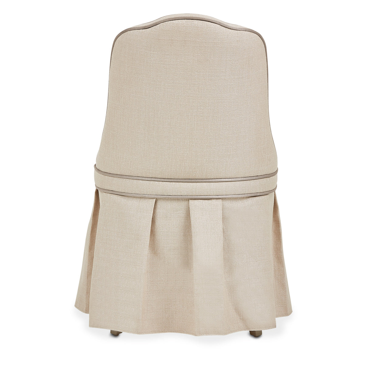 Villa Cherie Hazelnut Tufted Vanity Chair from Michael Amini - Luna Furniture