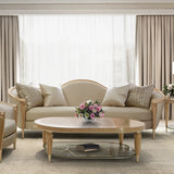Villa Cherie Caramel Sofa from Michael Amini - Luna Furniture