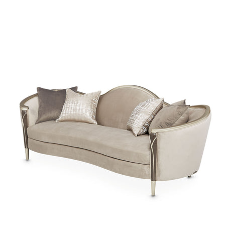 Villa Cherie Hazelnut Sofa from Michael Amini - Luna Furniture