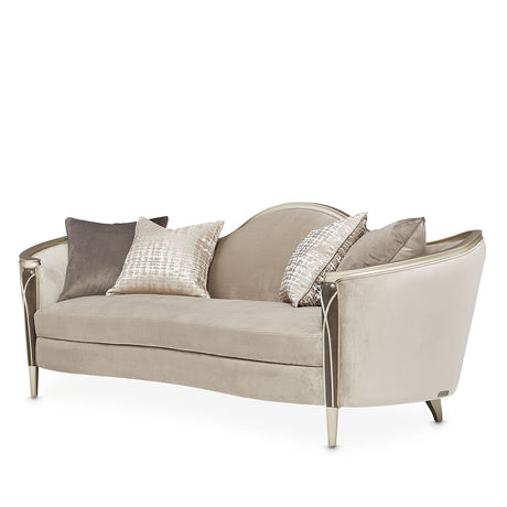 Villa Cherie Hazelnut Sofa from Michael Amini - Luna Furniture