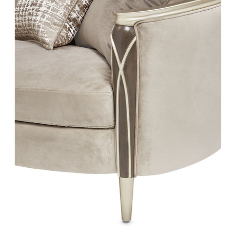 Villa Cherie Hazelnut Sofa from Michael Amini - Luna Furniture