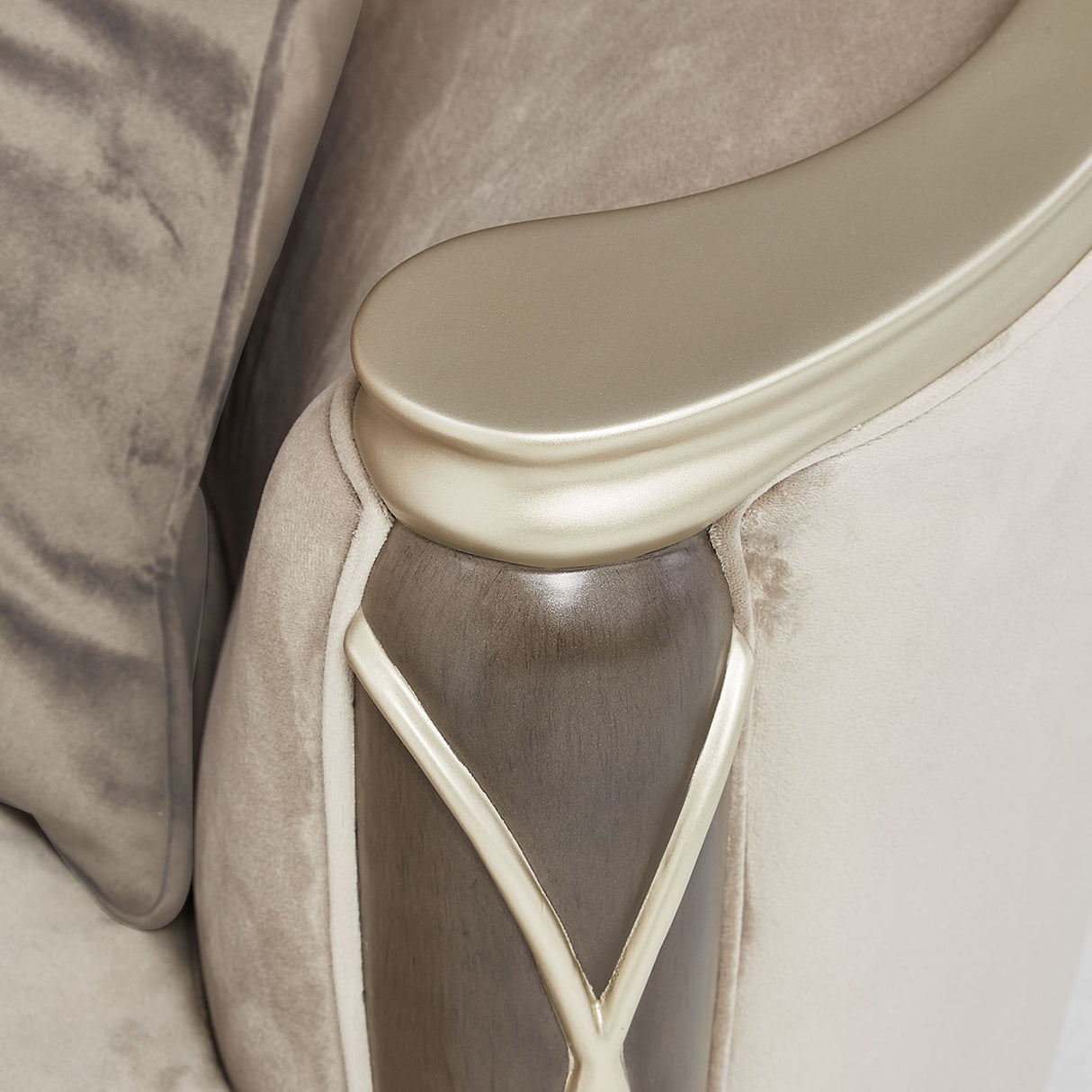 Villa Cherie Hazelnut Sofa from Michael Amini - Luna Furniture