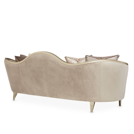 Villa Cherie Hazelnut Sofa from Michael Amini - Luna Furniture