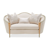 Villa Cherie Caramel Loveseat from Michael Amini - Luna Furniture