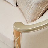 Villa Cherie Caramel Loveseat from Michael Amini - Luna Furniture