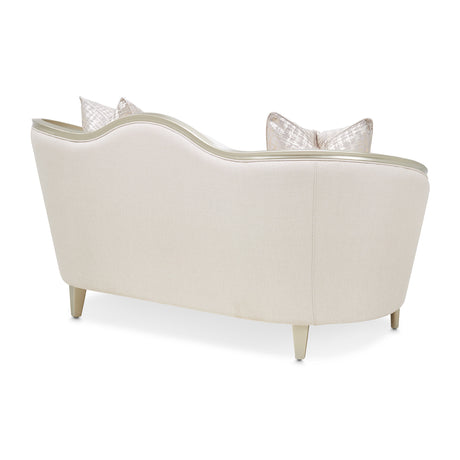 Villa Cherie Caramel Loveseat from Michael Amini - Luna Furniture