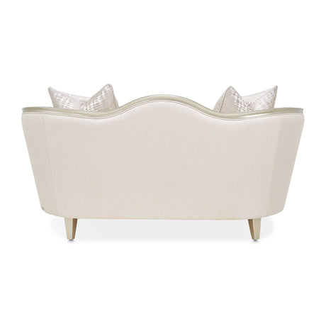 Villa Cherie Caramel Loveseat from Michael Amini - Luna Furniture