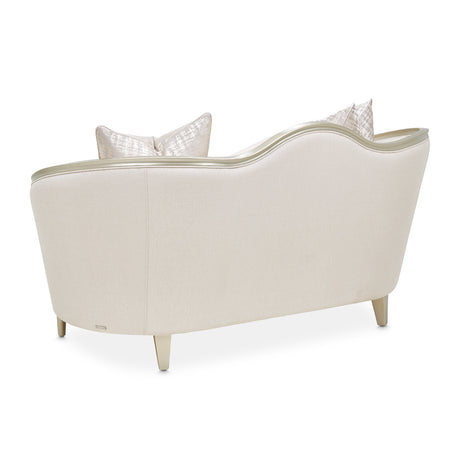 Villa Cherie Caramel Loveseat from Michael Amini - Luna Furniture