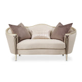 Villa Cherie Hazelnut Loveseat from Michael Amini - Luna Furniture