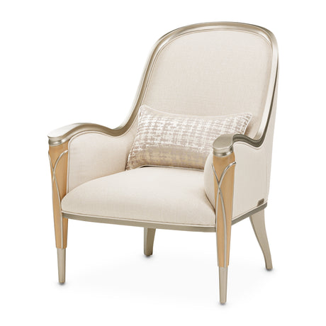 Villa Cherie Caramel Accent Chair from Michael Amini - Luna Furniture
