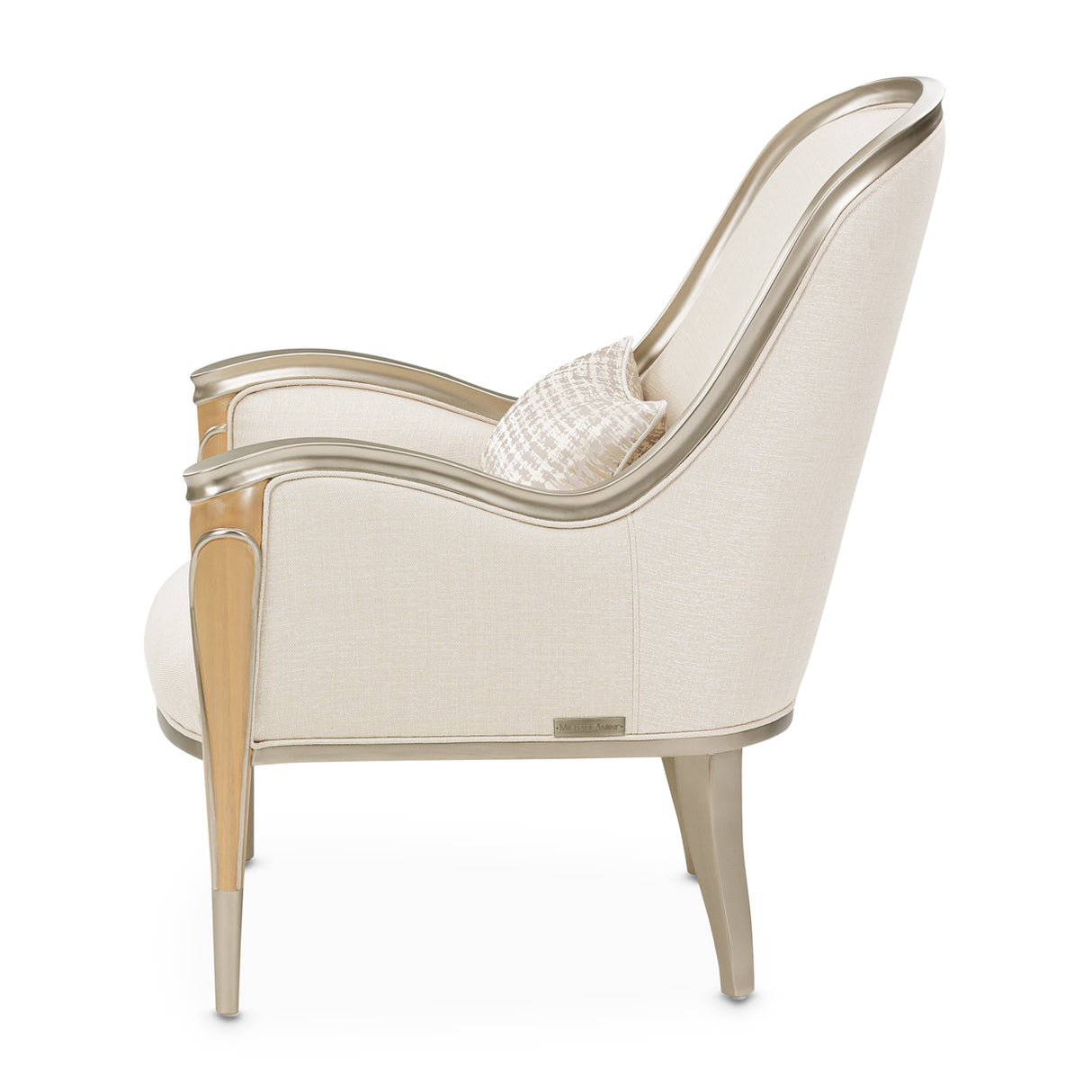 Villa Cherie Caramel Accent Chair from Michael Amini - Luna Furniture