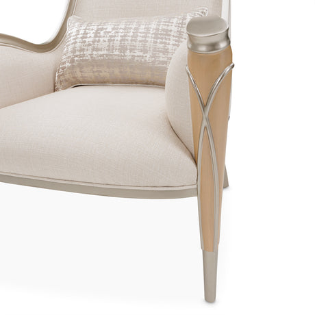 Villa Cherie Caramel Accent Chair from Michael Amini - Luna Furniture