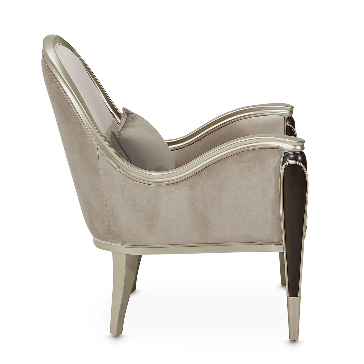 Villa Cherie Hazelnut Accent Chair from Michael Amini - Luna Furniture