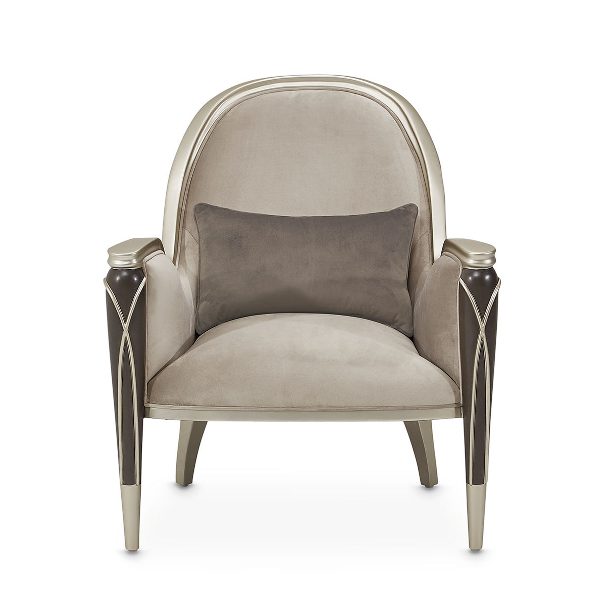 Villa Cherie Hazelnut Accent Chair from Michael Amini - Luna Furniture