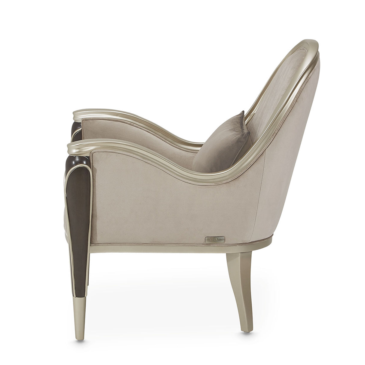 Villa Cherie Hazelnut Accent Chair from Michael Amini - Luna Furniture