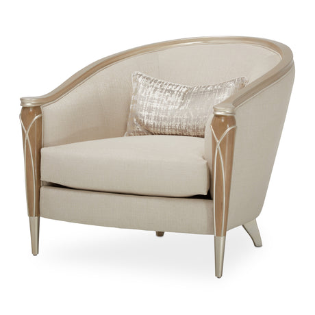 Villa Cherie Caramel Matching Accent Chair from Michael Amini - Luna Furniture