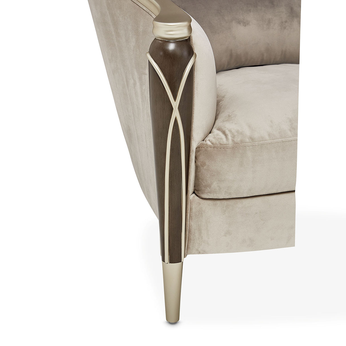 Villa Cherie Hazelnut Matching Accent Chair from Michael Amini - Luna Furniture