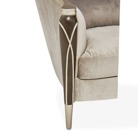 Villa Cherie Hazelnut Matching Accent Chair from Michael Amini - Luna Furniture