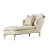 Villa Cherie Caramel Chaise from Michael Amini - Luna Furniture