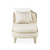 Villa Cherie Caramel Chaise from Michael Amini - Luna Furniture