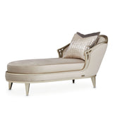 Villa Cherie Hazelnut Chaise from Michael Amini - Luna Furniture