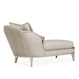 Villa Cherie Hazelnut Chaise from Michael Amini - Luna Furniture