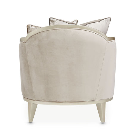 Villa Cherie Hazelnut Chaise from Michael Amini - Luna Furniture