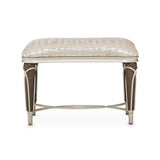 Villa Cherie Hazelnut Ottoman from Michael Amini - Luna Furniture