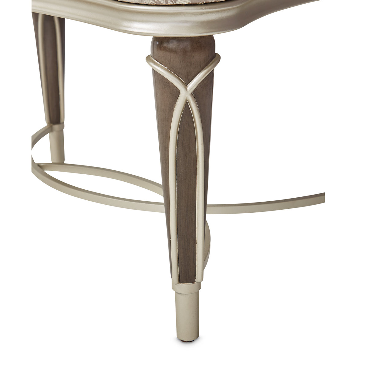 Villa Cherie Hazelnut Ottoman from Michael Amini - Luna Furniture