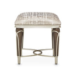 Villa Cherie Hazelnut Ottoman from Michael Amini - Luna Furniture