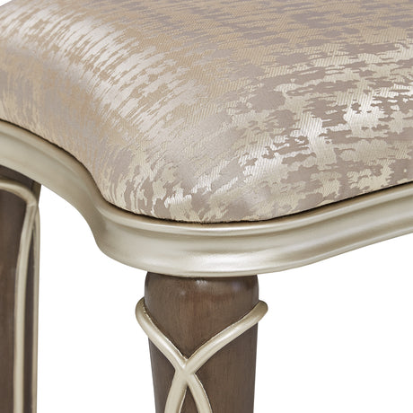 Villa Cherie Hazelnut Ottoman from Michael Amini - Luna Furniture