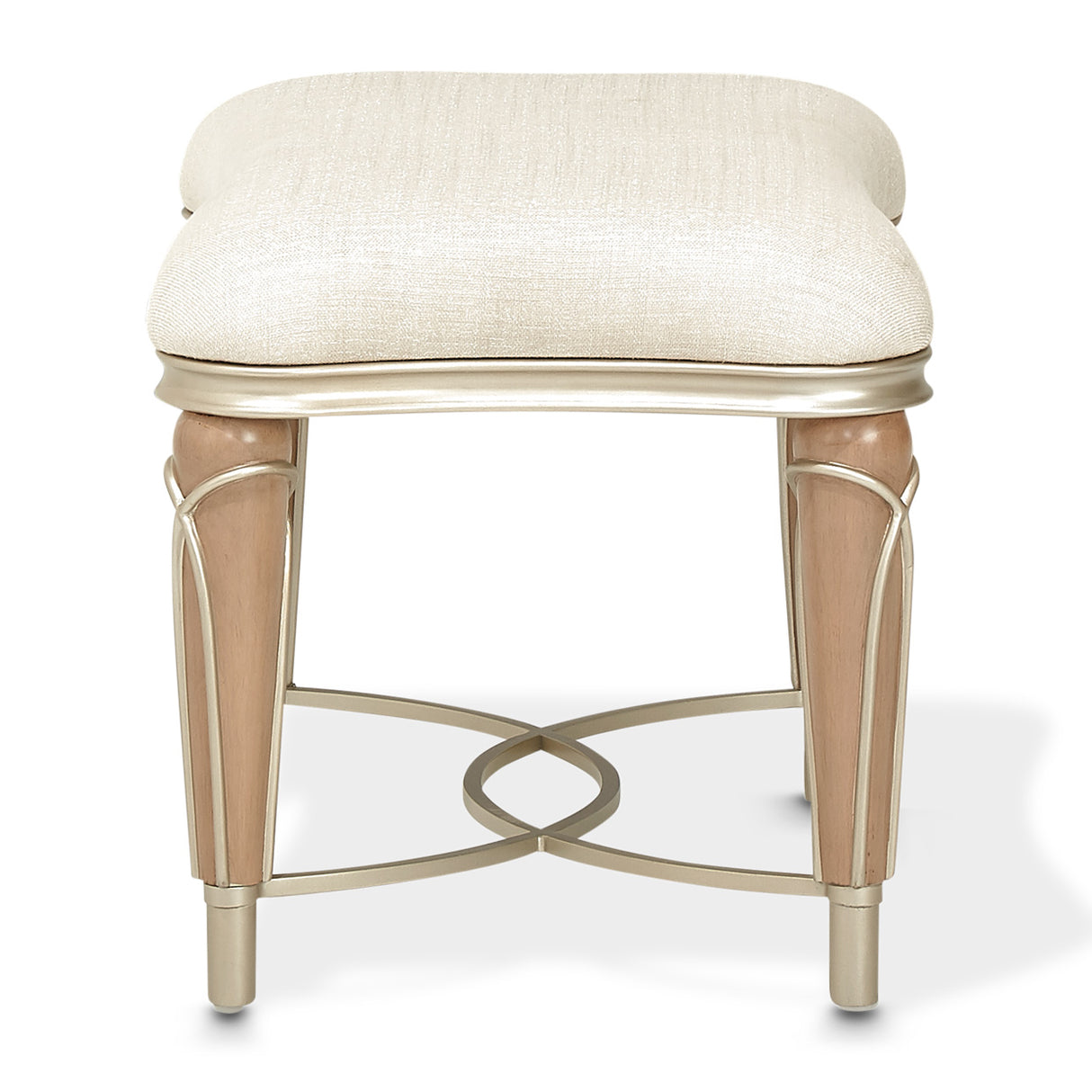 Villa Cherie Caramel Ottoman from Michael Amini - Luna Furniture