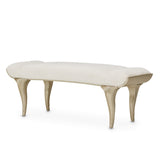 Villa Cherie Hazelnut Bed Bench from Michael Amini - Luna Furniture