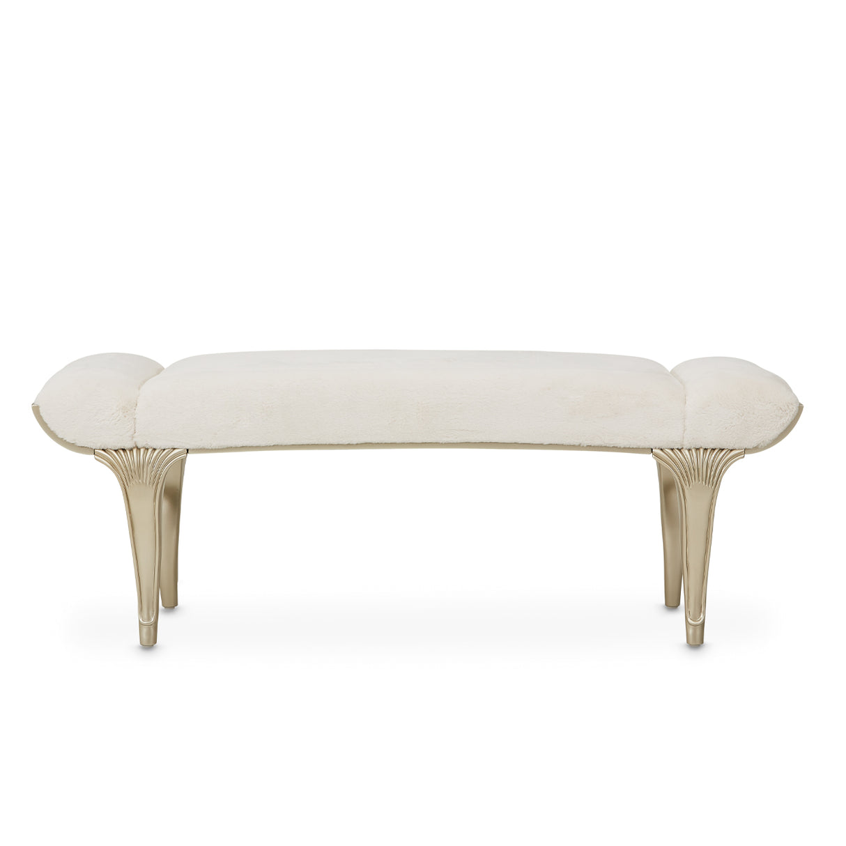 Villa Cherie Hazelnut Bed Bench from Michael Amini - Luna Furniture
