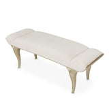 Villa Cherie Hazelnut Bed Bench from Michael Amini - Luna Furniture