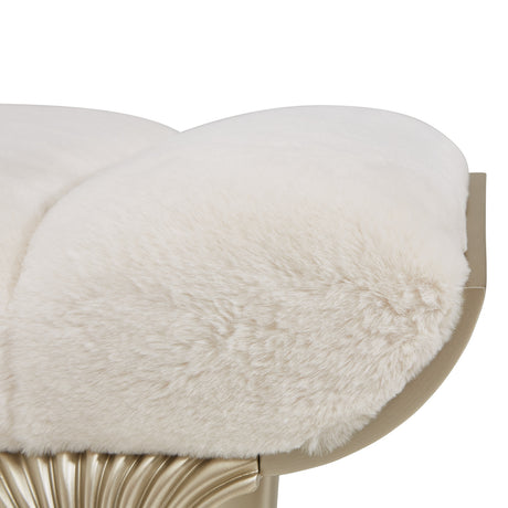 Villa Cherie Hazelnut Bed Bench from Michael Amini - Luna Furniture