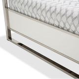 State St. Eastern King Metal Canopy Bed (4 Pc) from Michael Amini - Luna Furniture