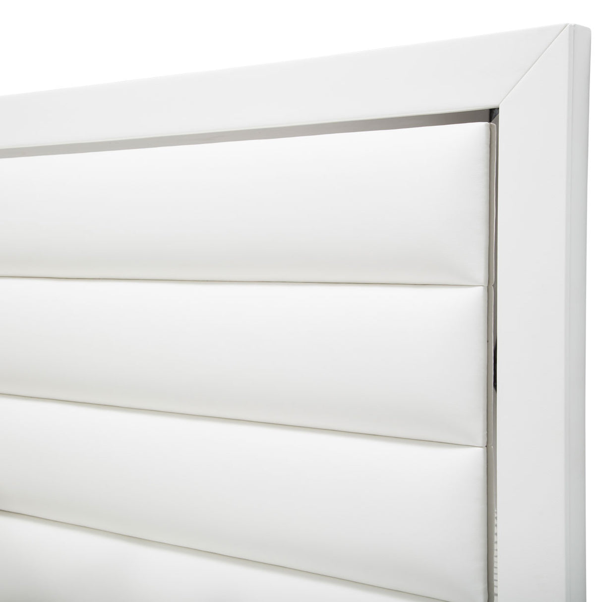 State St. Cal King Upholstered Panel Bed (3 Pc) from Michael Amini - Luna Furniture